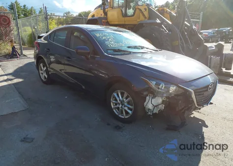 2016 Mazda Mazda3 I Touring из США, поврежденный, VIN 3MZBM1W7XGM265276